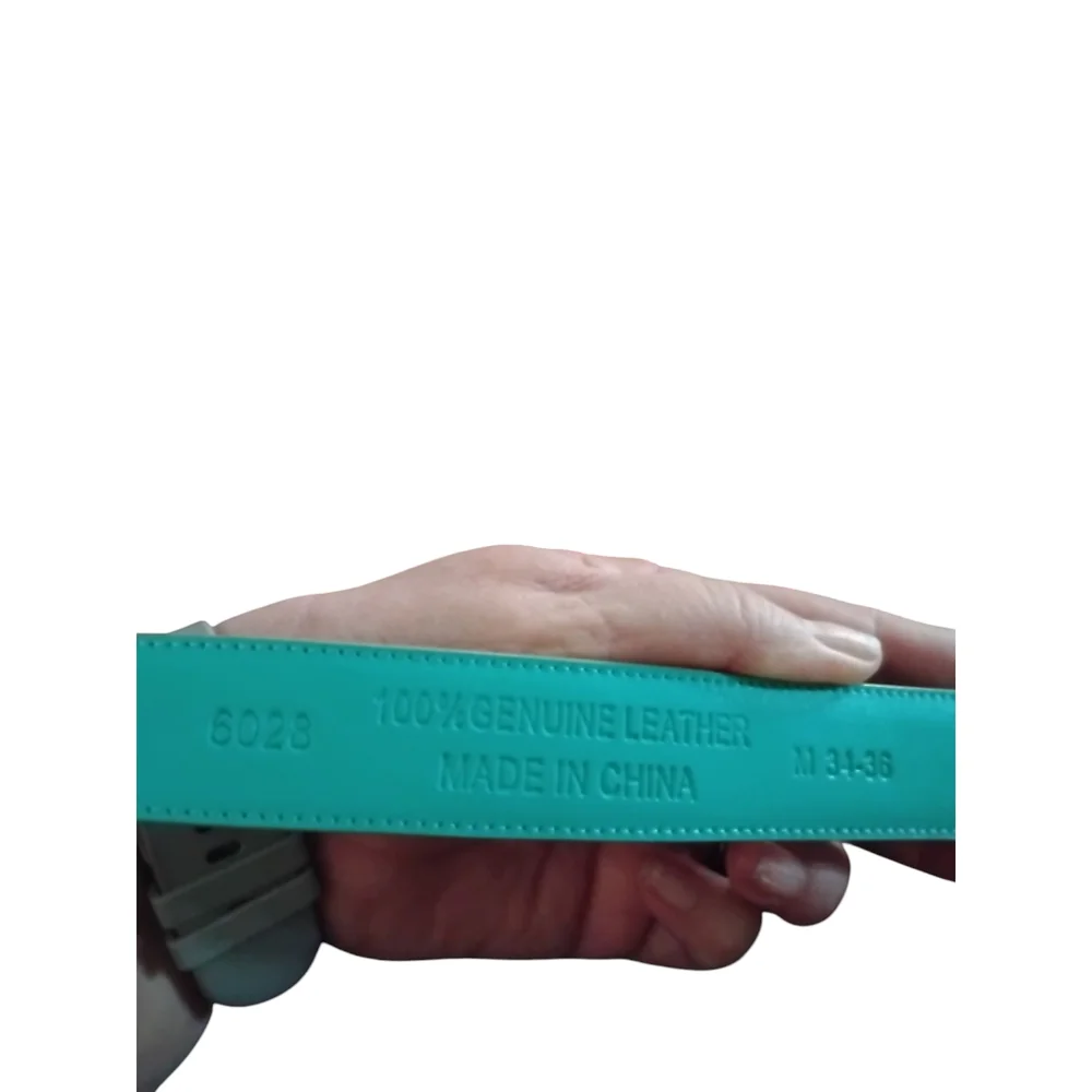 Elegant Teal Belt for Women - Picture 8 of 10